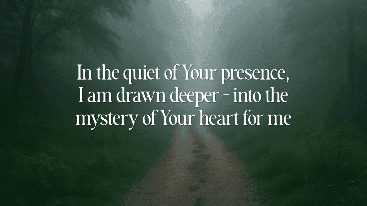 Psalm - A Deeper Intimacy